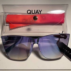 *Brand New* QUAY Sunglasses - Come Thru in Purple